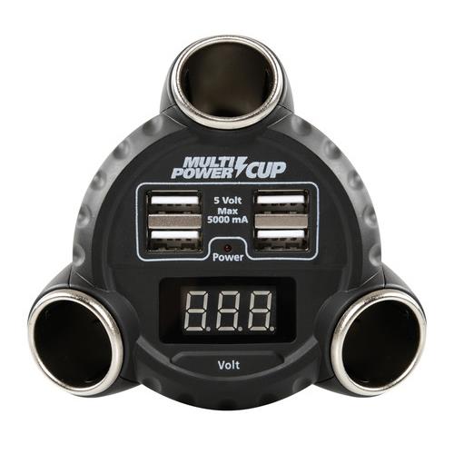 ΑΝΤΑΠΤΟΡΑΣ ΑΝΑΠΤΗΡΑ 12/24/36V ΤΡΙΠΛΟΣ ΜΕ 4 USB+ΒΟΛΤΟΜΕΤΡΟ MULTI POWER CUP ΜΕ ΚΑΛΩΔΙΟ 80cm ΑΝΤΑΠΤΟΡΑΣ ΑΝΑΠΤΗΡΑ 12/24/36V ΤΡΙΠΛΟΣ ΜΕ 4 USB+ΒΟΛΤΟΜΕΤΡΟ MULTI POWER CUP ΜΕ ΚΑΛΩΔΙΟ 80cm