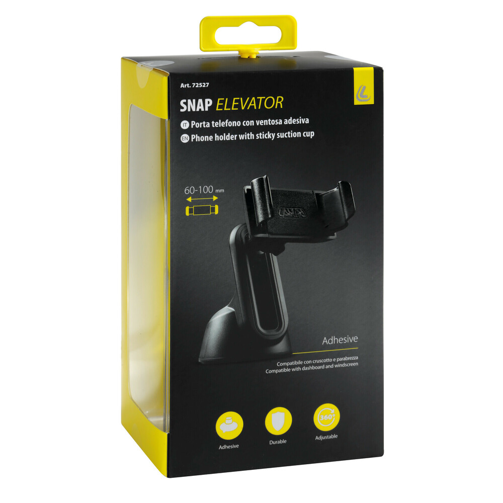 Lampa ΒΑΣΗ ΚΙΝΗΤΟΥ SNAP ELEVATOR ΜΕ ΒΕΝΤΟΥΖΑ 360 ΜΟΙΡΕΣ 55>80mm SILVER LINE Lampa ΒΑΣΗ ΚΙΝΗΤΟΥ SNAP ELEVATOR ΜΕ ΒΕΝΤΟΥΖΑ 360 ΜΟΙΡΕΣ 55>80mm SILVER LINE