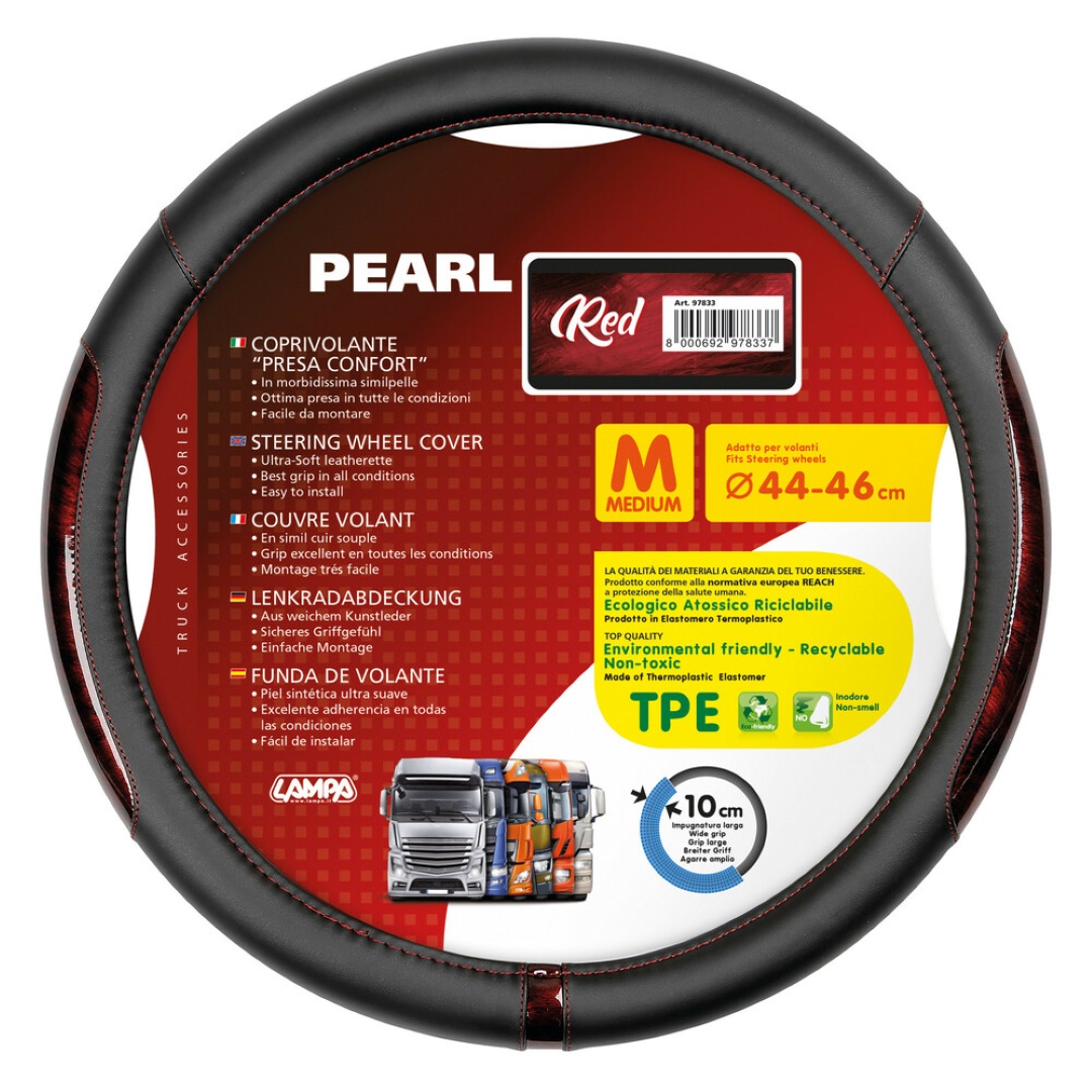 ΚΑΛΥΜΜΑ ΤΙΜΟΝΙΟΥ ΦΟΡΤΗΓΟΥ PEARL RED ΔΕΡΜΑΤΙΝΗ ΜΑΥΡΟ/ΚΟΚΚΙΝΟ (M) 44-46cm ΟΙΚΟΛΟΓΙΚΟ ΚΑΙ ΑΟΣΜΟ ΚΑΛΥΜΜΑ ΤΙΜΟΝΙΟΥ ΦΟΡΤΗΓΟΥ PEARL RED ΔΕΡΜΑΤΙΝΗ ΜΑΥΡΟ/ΚΟΚΚΙΝΟ (M) 44-46cm ΟΙΚΟΛΟΓΙΚΟ ΚΑΙ ΑΟΣΜΟ