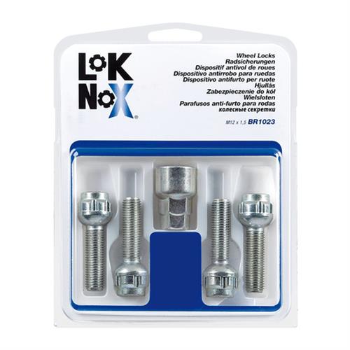 Μπουλόνια Ασφαλείας 12x1,5 39,9mm (17) Σφαιρικά LOK NOX Μπουλόνια Ασφαλείας 12x1,5 39,9mm (17) Σφαιρικά LOK NOX