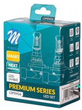 M-tech Λάμπες Led HB4 12V 6.000K 35W 4.000lm Led Canbus CSP3570 Premium Smart Series - 2 Τεμ (LSPSNG6/MT) M-tech Λάμπες Led HB4 12V 6.000K 35W 4.000lm Led Canbus CSP3570 Premium Smart Series - 2 Τεμ (LSPSNG6/MT)