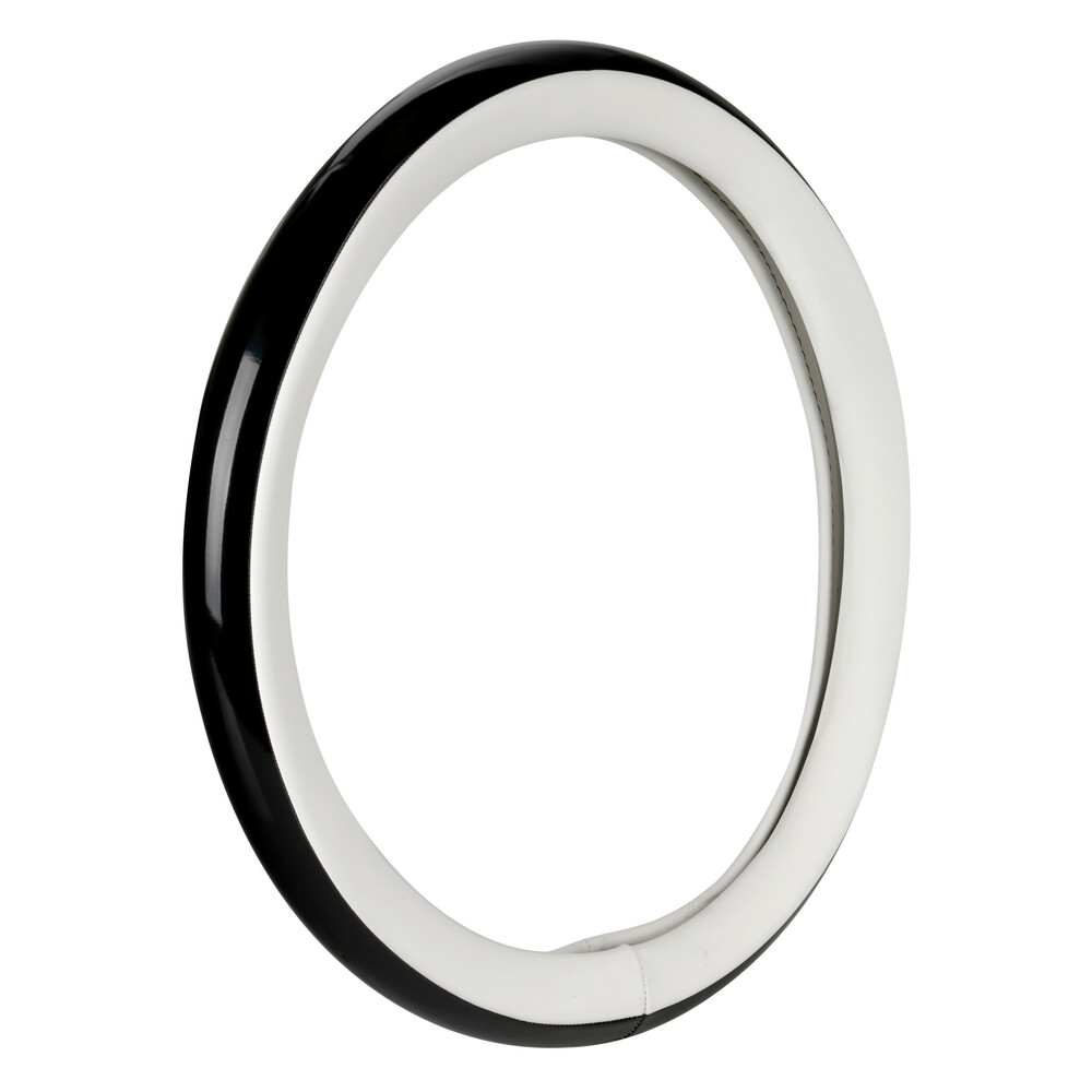 ΚΑΛΥΜΜΑ ΤΙΜΟΝΙΟΥ AURA (M) 37/39cm ΜΑΥΡΟ/ΛΕΥΚΟ ΟΙΚΟΛΟΓΙΚΟ ΔΕΡΜΑ ΑΟΣΜΟ (ΠΑΧΟΣ 8,2cm) LAMPA ΚΑΛΥΜΜΑ ΤΙΜΟΝΙΟΥ AURA (M) 37/39cm ΜΑΥΡΟ/ΛΕΥΚΟ ΟΙΚΟΛΟΓΙΚΟ ΔΕΡΜΑ ΑΟΣΜΟ (ΠΑΧΟΣ 8,2cm) LAMPA