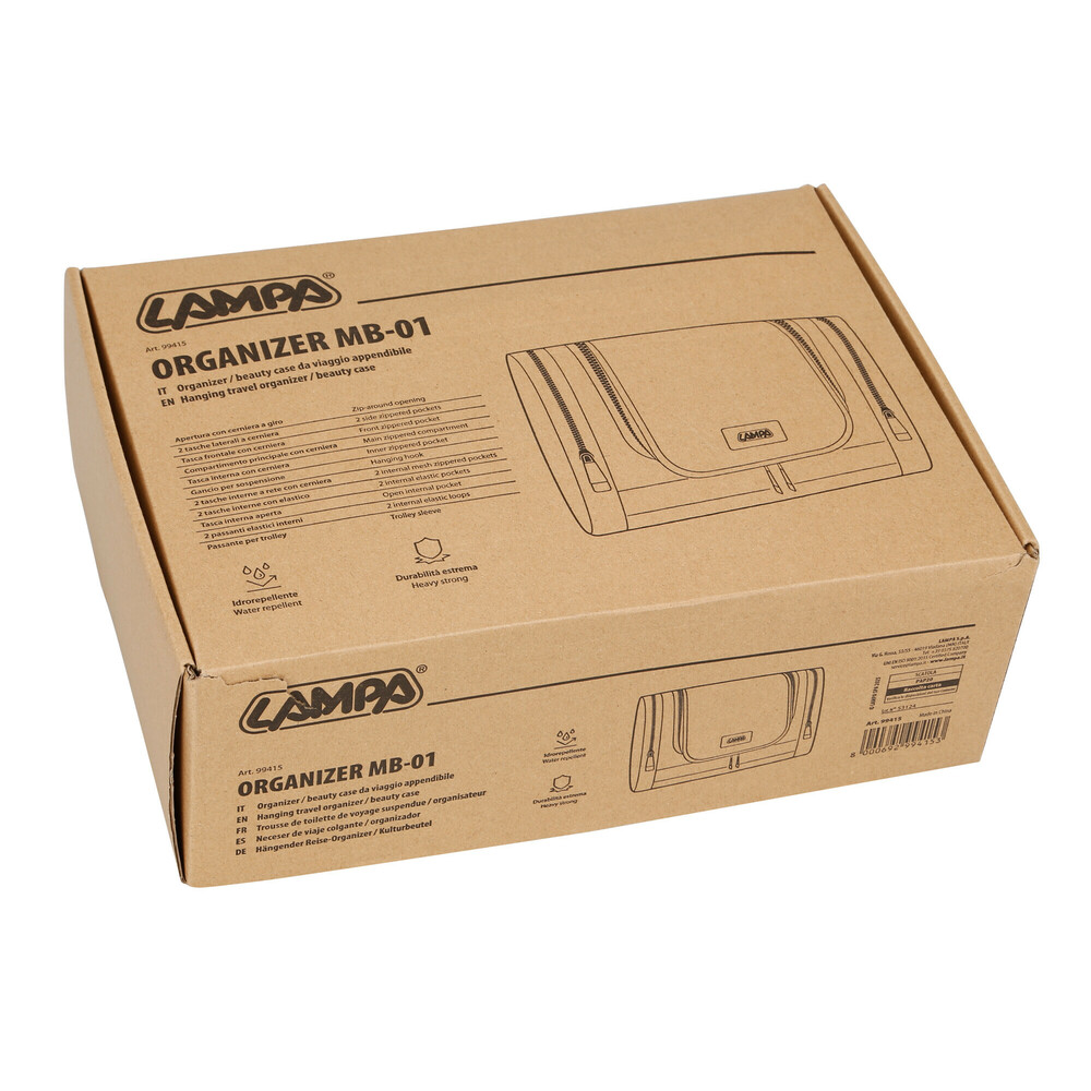 ΝΕΣΕΣΕΡ/ΘΗΚΗ ΤΑΞΙΔΙΟΥ MB-01 ORGANIZER (27Χ21,5Χ10,5cm)ΣΕ ΜΑΥΡΟ ΧΡΩΜΑ LAMPA ΝΕΣΕΣΕΡ/ΘΗΚΗ ΤΑΞΙΔΙΟΥ MB-01 ORGANIZER (27Χ21,5Χ10,5cm)ΣΕ ΜΑΥΡΟ ΧΡΩΜΑ LAMPA