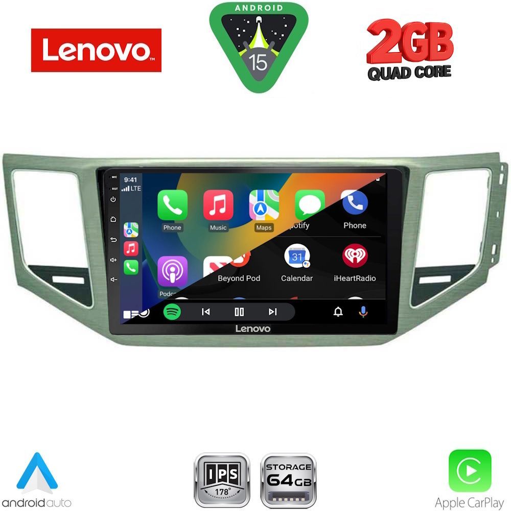 LENOVO LVD 2745_CPA (SL) (10inc) MULTIMEDIA TABLET for VW GOLF SPORTSVAN mod. 2014-2021 LENOVO LVD 2745_CPA (SL) (10inc) MULTIMEDIA TABLET for VW GOLF SPORTSVAN mod. 2014-2021