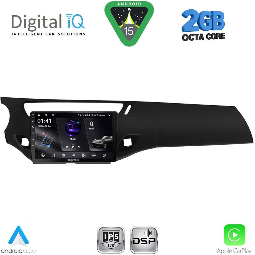 DIGITAL IQ RSF 4092BL_CPA (9inc) MULTIMEDIA TABLET for CITROEN C3 - DS3 mod. 2009-2016 (BLACK) DIGITAL IQ RSF 4092BL_CPA (9inc) MULTIMEDIA TABLET for CITROEN C3 - DS3 mod. 2009-2016 (BLACK)