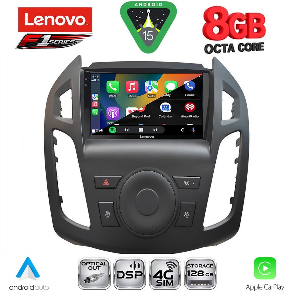 LENOVO SSR 10176_CPA (9inc) MULTIMEDIA TABLET for FORD TRANSIT CONNECT mod. 2013-2018 LENOVO SSR 10176_CPA (9inc) MULTIMEDIA TABLET for FORD TRANSIT CONNECT mod. 2013-2018