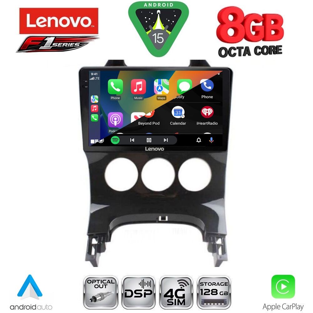 LENOVO SSR 10515_CPA A/C (9inc) MULTIMEDIA TABLET for PEUGEOT 3008 mod. 2008-2016 LENOVO SSR 10515_CPA A/C (9inc) MULTIMEDIA TABLET for PEUGEOT 3008 mod. 2008-2016