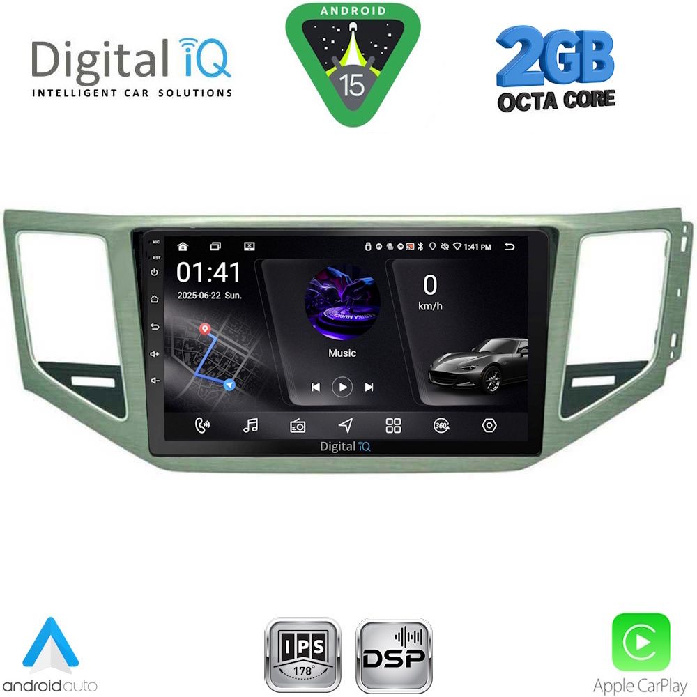 DIGITAL IQ RSF 4745_CPA (SL) (10inc) MULTIMEDIA TABLET for VW GOLF SPORTSVAN mod. 2014-2021 DIGITAL IQ RSF 4745_CPA (SL) (10inc) MULTIMEDIA TABLET for VW GOLF SPORTSVAN mod. 2014-2021