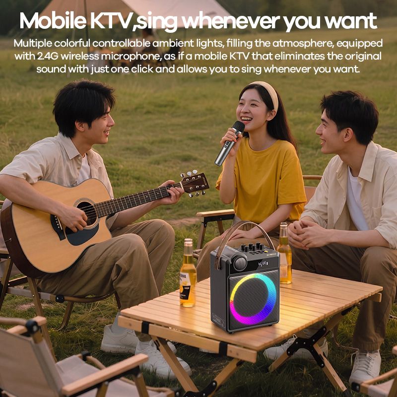 REMAX RB-MB26 KARAOKE BLUETOOTH SPEAKER (120W) REMAX RB-MB26 KARAOKE BLUETOOTH SPEAKER (120W)