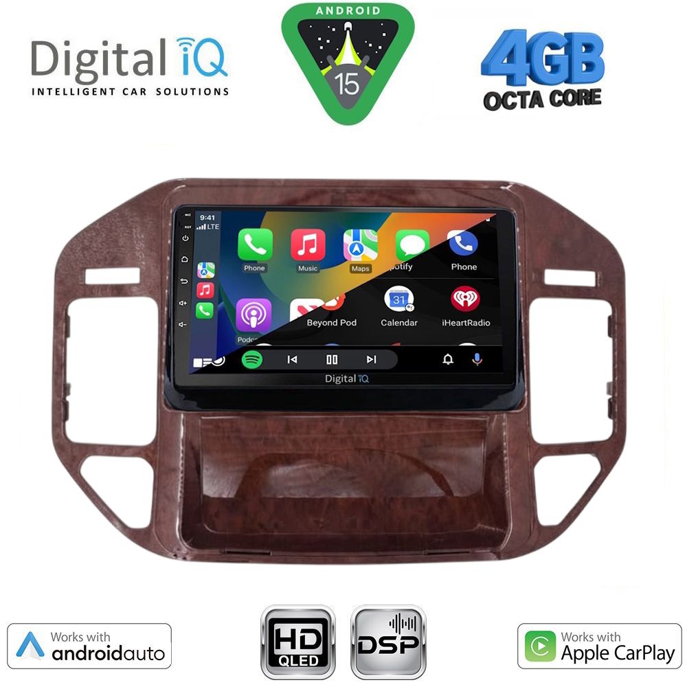 DIGITAL IQ BXF 16444BR_CPAA (9inc) MULTIMEDIA TABLET for MITSUBISHI PAJERO mod. 1999-2006 DIGITAL IQ BXF 16444BR_CPAA (9inc) MULTIMEDIA TABLET for MITSUBISHI PAJERO mod. 1999-2006