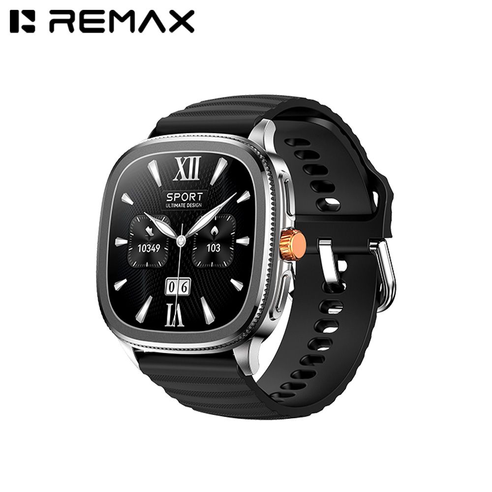 REMAX WATCH 33 (GREY) SQUARE AMOLED DISPLAY SMARTWATCH REMAX WATCH 33 (GREY) SQUARE AMOLED DISPLAY SMARTWATCH