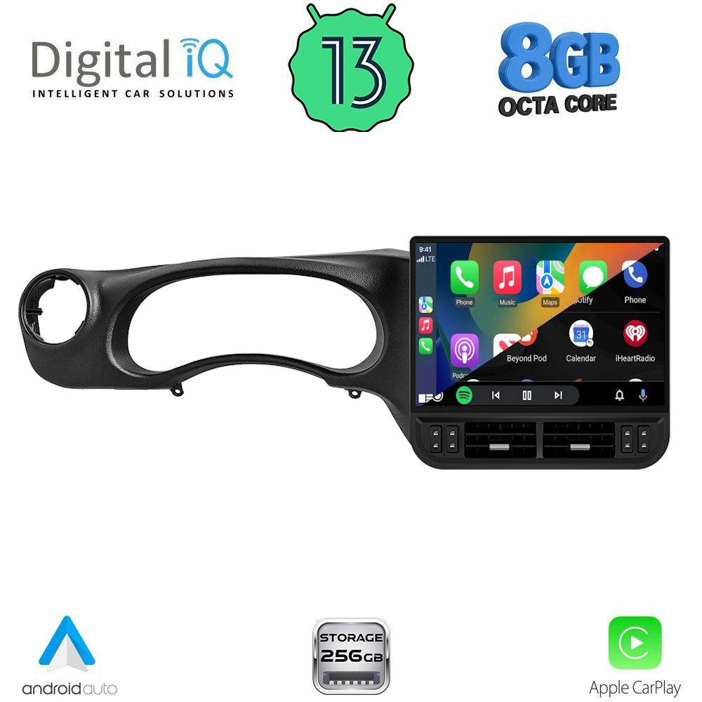 DIGITAL IQ ZFG 895_CPA (16.8inc) MULTIMEDIA SYSTEM for JEEP WRANGLER mod. 2011-2017 DIGITAL IQ ZFG 895_CPA (16.8inc) MULTIMEDIA SYSTEM for JEEP WRANGLER mod. 2011-2017
