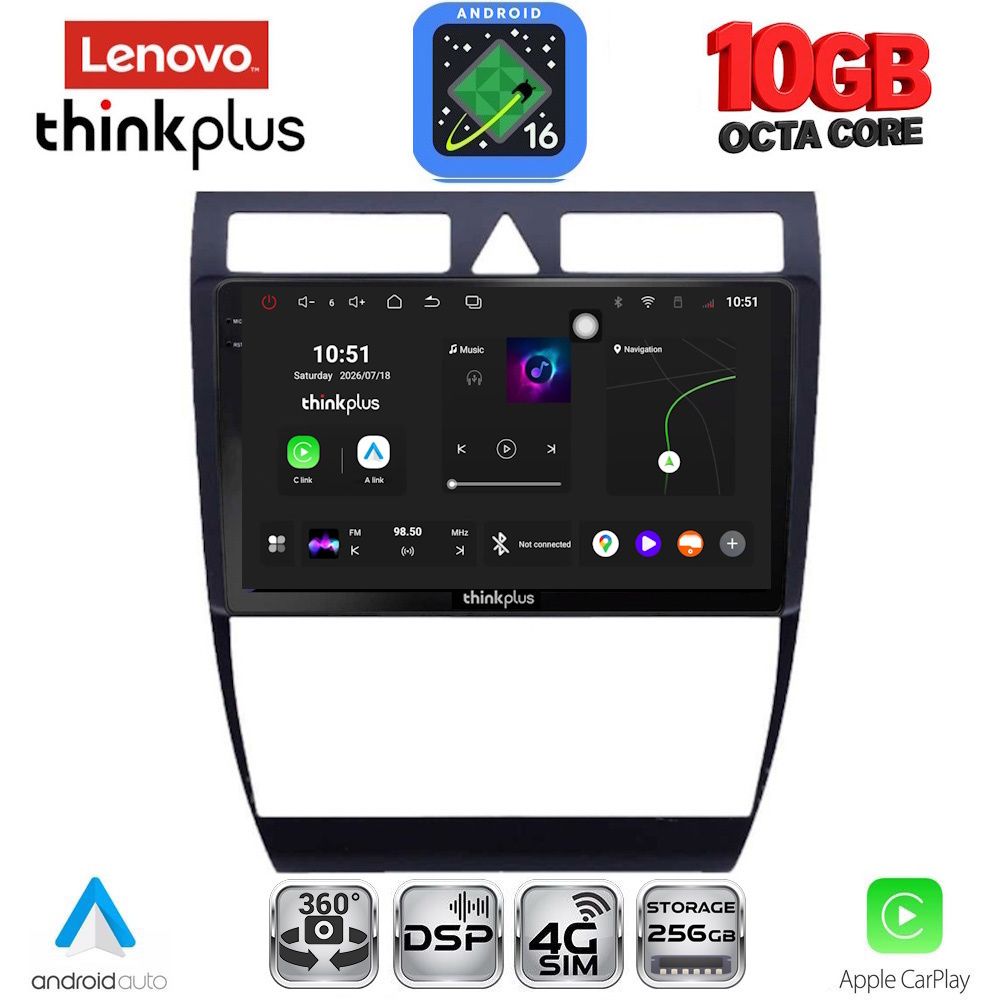 LENOVO LTM 11006_CPA (9inc) MULTIMEDIA TABLET for AUDI A6 mod. 1998-2005 LENOVO LTM 11006_CPA (9inc) MULTIMEDIA TABLET for AUDI A6 mod. 1998-2005