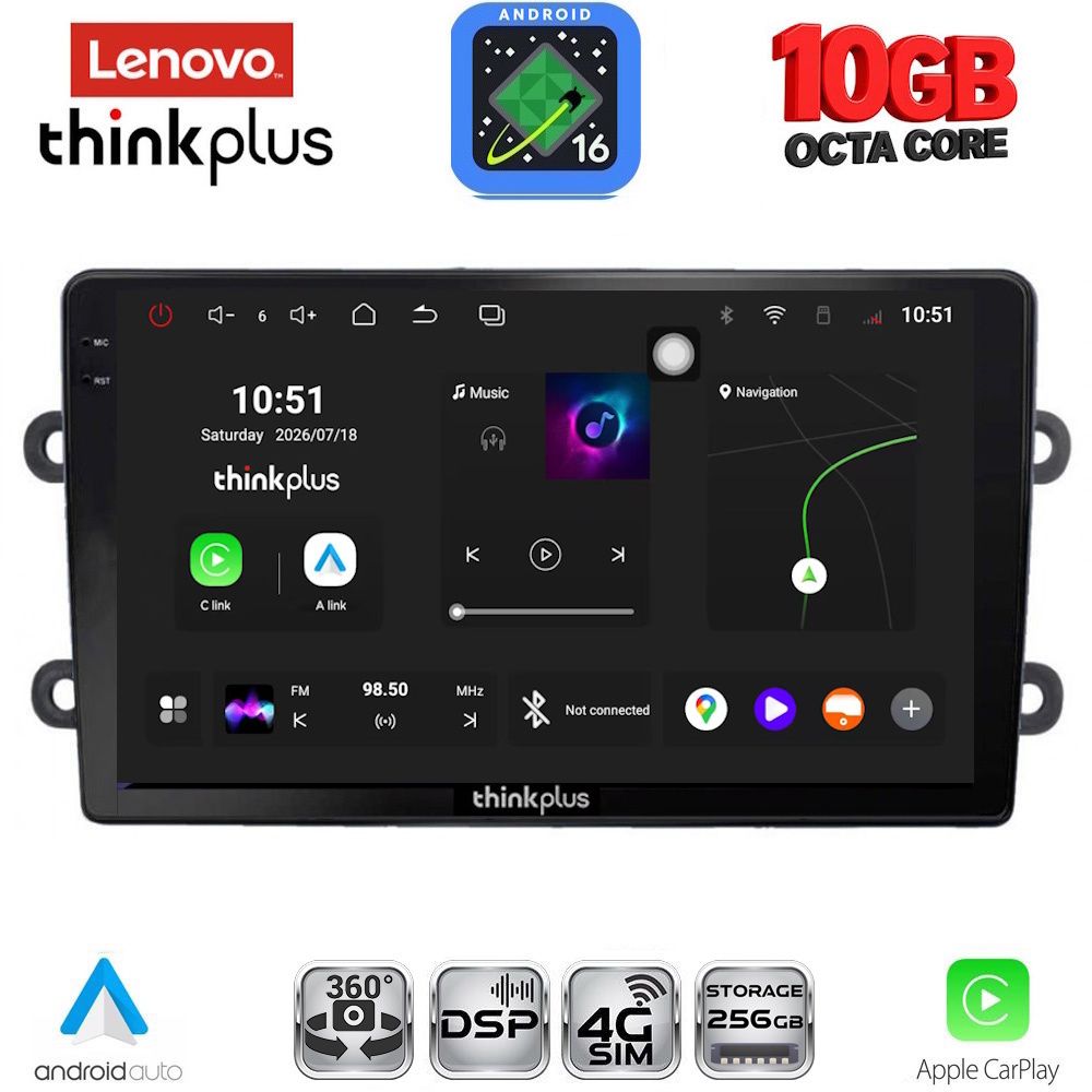 LENOVO LTM 11102_CPA (9inc) MULTIMEDIA TABLET for DACIA DUSTER mod. 2012-2019 LENOVO LTM 11102_CPA (9inc) MULTIMEDIA TABLET for DACIA DUSTER mod. 2012-2019