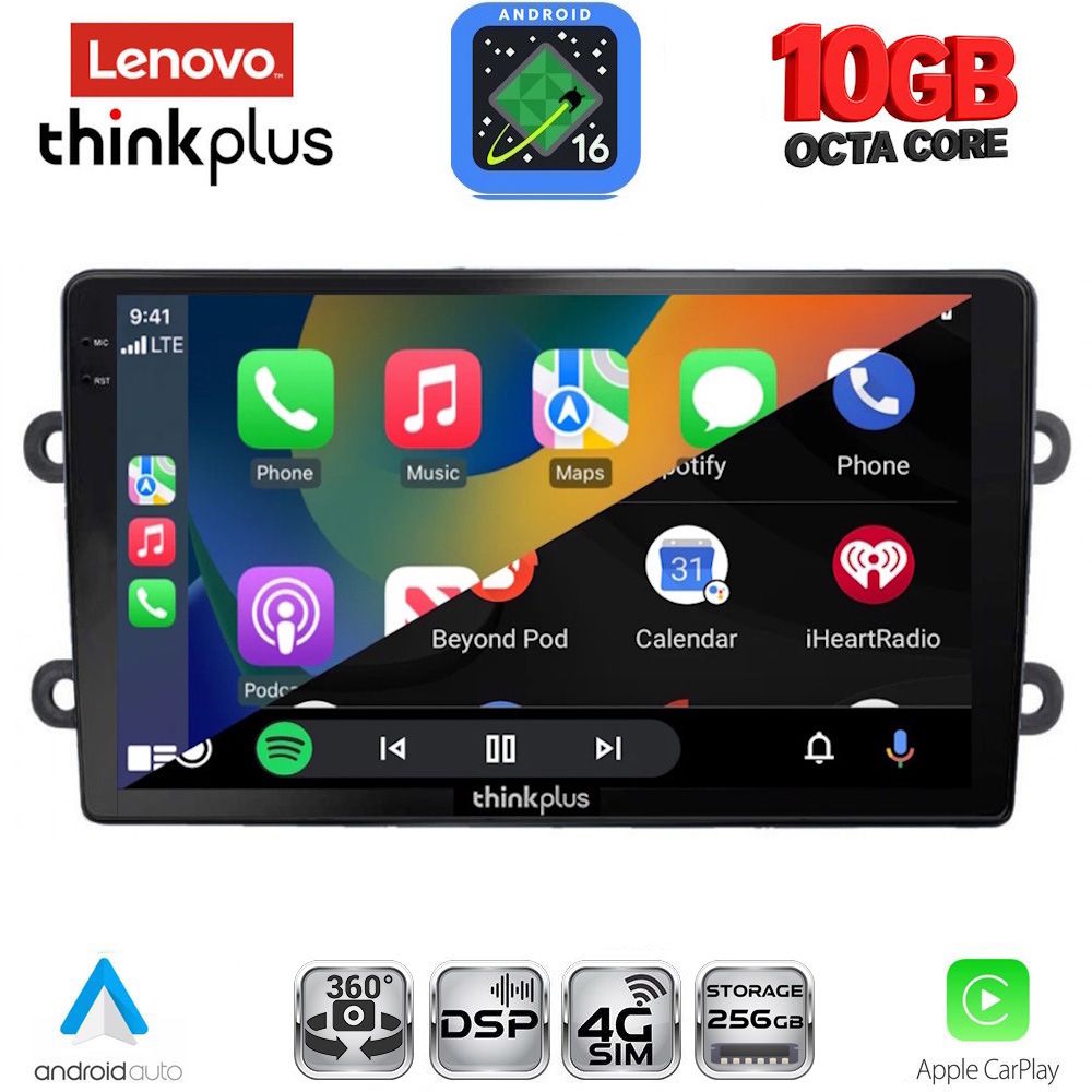 LENOVO LTM 11102_CPA (9inc) MULTIMEDIA TABLET for DACIA DUSTER mod. 2012-2019 LENOVO LTM 11102_CPA (9inc) MULTIMEDIA TABLET for DACIA DUSTER mod. 2012-2019