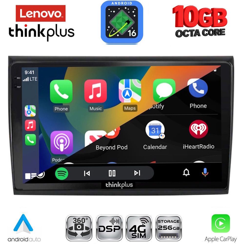 LENOVO LTM 11136_CPA (9inc) MULTIMEDIA TABLET for FIAT BRAVO mod. 2007-2019 LENOVO LTM 11136_CPA (9inc) MULTIMEDIA TABLET for FIAT BRAVO mod. 2007-2019