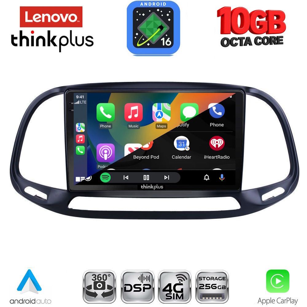 LENOVO LTM 11138_CPA (9inc) MULTIMEDIA TABLET for FIAT DOBLO – OPEL COMBO mod. 2015-2018 LENOVO LTM 11138_CPA (9inc) MULTIMEDIA TABLET for FIAT DOBLO – OPEL COMBO mod. 2015-2018