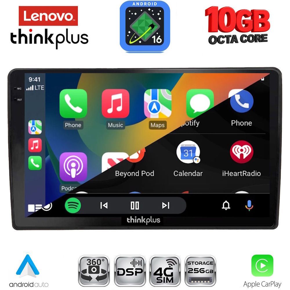 LENOVO LTM 11005_CPA (10inc) MULTIMEDIA TABLET for AUDI A4 mod. 2008-2015 LENOVO LTM 11005_CPA (10inc) MULTIMEDIA TABLET for AUDI A4 mod. 2008-2015