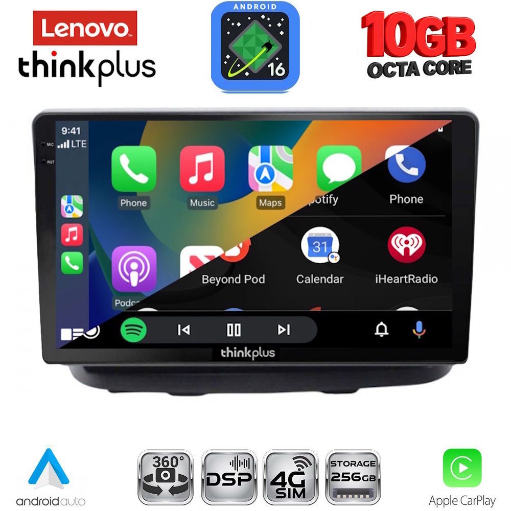 LENOVO LTM 11135_CPA (10inc) MULTIMEDIA TABLET for FIAT DOBLO mod. 2002-2009 LENOVO LTM 11135_CPA (10inc) MULTIMEDIA TABLET for FIAT DOBLO mod. 2002-2009