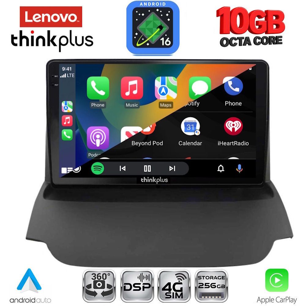 LENOVO LTM 11150_CPA (9inc) MULTIMEDIA TABLET for FORD B-MAX mod. 2012-2017 LENOVO LTM 11150_CPA (9inc) MULTIMEDIA TABLET for FORD B-MAX mod. 2012-2017