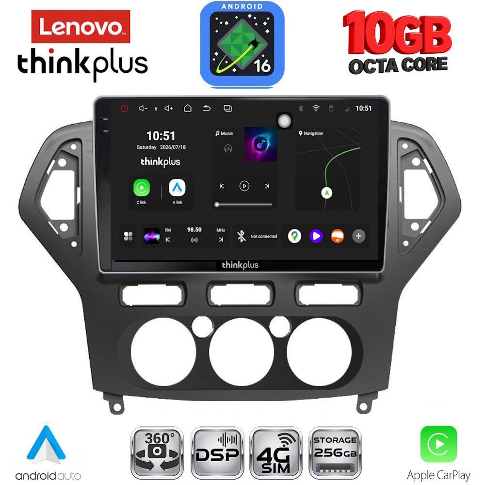 LENOVO LTM 11162_CPA A/C (10inc) MULTIMEDIA TABLET for FORD MONDEO mod. 2007-2011 LENOVO LTM 11162_CPA A/C (10inc) MULTIMEDIA TABLET for FORD MONDEO mod. 2007-2011