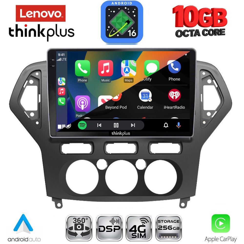 LENOVO LTM 11162_CPA A/C (10inc) MULTIMEDIA TABLET for FORD MONDEO mod. 2007-2011 LENOVO LTM 11162_CPA A/C (10inc) MULTIMEDIA TABLET for FORD MONDEO mod. 2007-2011