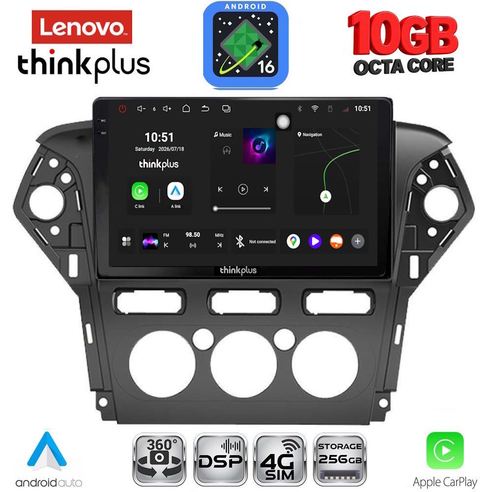 LENOVO LTM 11163_CPA A/C (10inc) MULTIMEDIA TABLET for FORD MONDEO mod. 2011-2013 LENOVO LTM 11163_CPA A/C (10inc) MULTIMEDIA TABLET for FORD MONDEO mod. 2011-2013