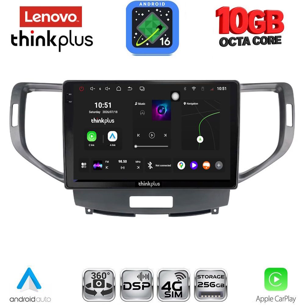 LENOVO LTM 11183_CPA (9inc) MULTIMEDIA TABLET for HONDA ACCORD mod. 2008-2013 LENOVO LTM 11183_CPA (9inc) MULTIMEDIA TABLET for HONDA ACCORD mod. 2008-2013