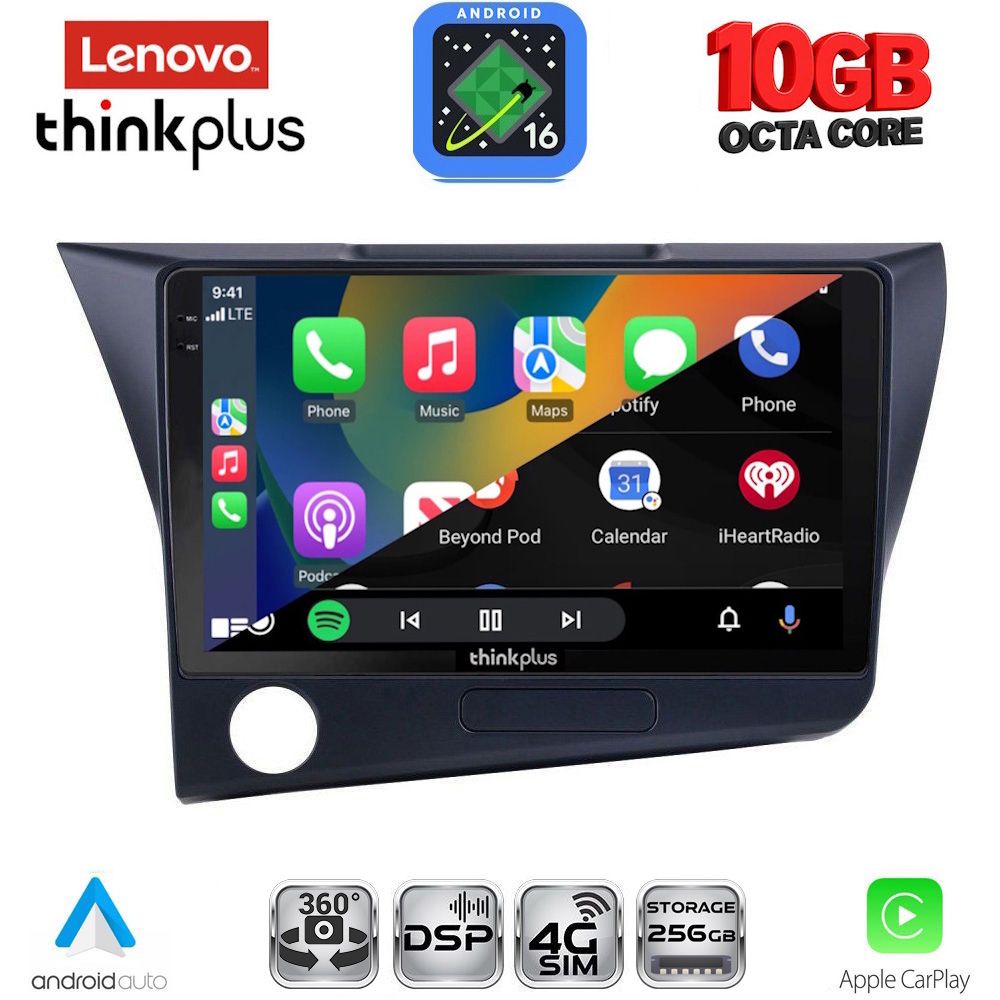 LENOVO LTM 11203_CPA (9inc) MULTIMEDIA TABLET for HONDA CRZ mod. 2010-2016 LENOVO LTM 11203_CPA (9inc) MULTIMEDIA TABLET for HONDA CRZ mod. 2010-2016