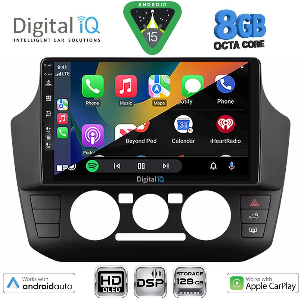 DIGITAL IQ BXF 18774_CPAA (9inc) MULTIMEDIA TABLET for SEAT MII - SKODA CITIGO - VW UP mod. 2017-2023 DIGITAL IQ BXF 18774_CPAA (9inc) MULTIMEDIA TABLET for SEAT MII - SKODA CITIGO - VW UP mod. 2017-2023