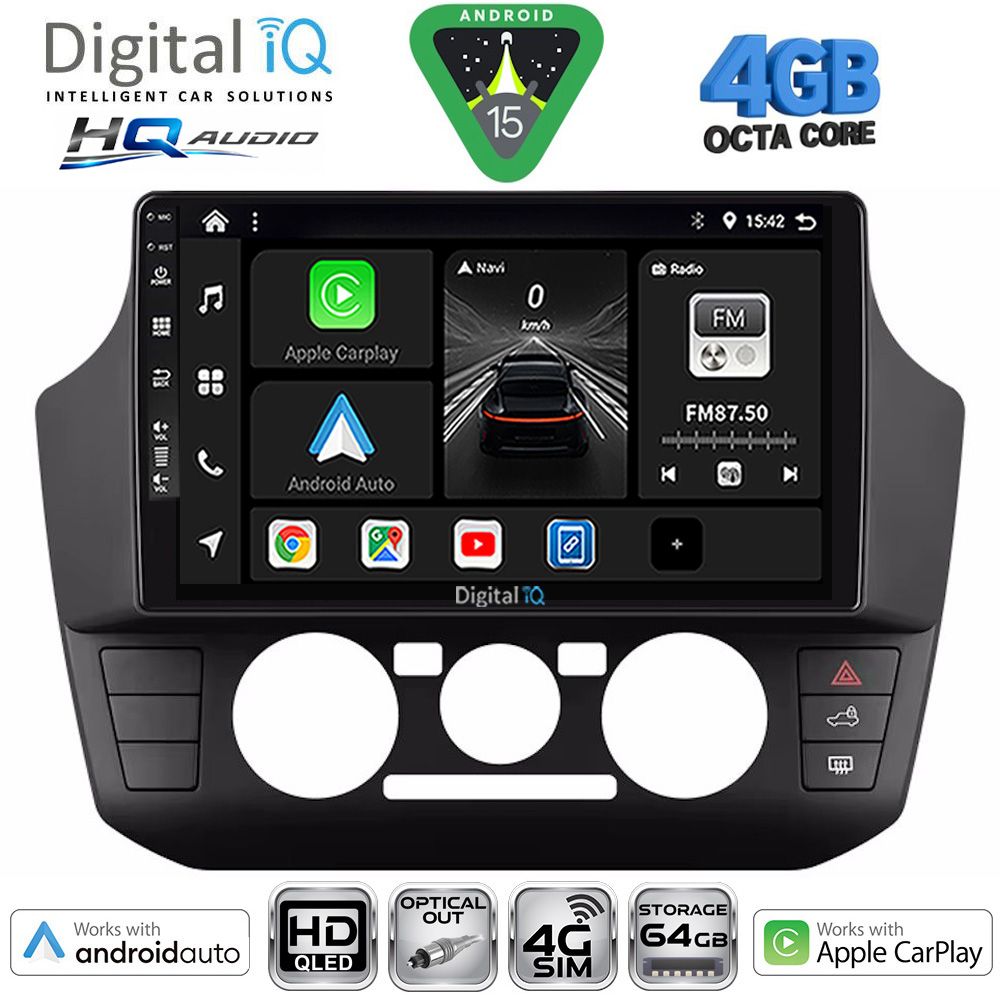 DIGITAL IQ BXK 19774_CPAA (9inc) MULTIMEDIA TABLET for SEAT MII - SKODA CITIGO - VW UP mod. 2017-2023 DIGITAL IQ BXK 19774_CPAA (9inc) MULTIMEDIA TABLET for SEAT MII - SKODA CITIGO - VW UP mod. 2017-2023