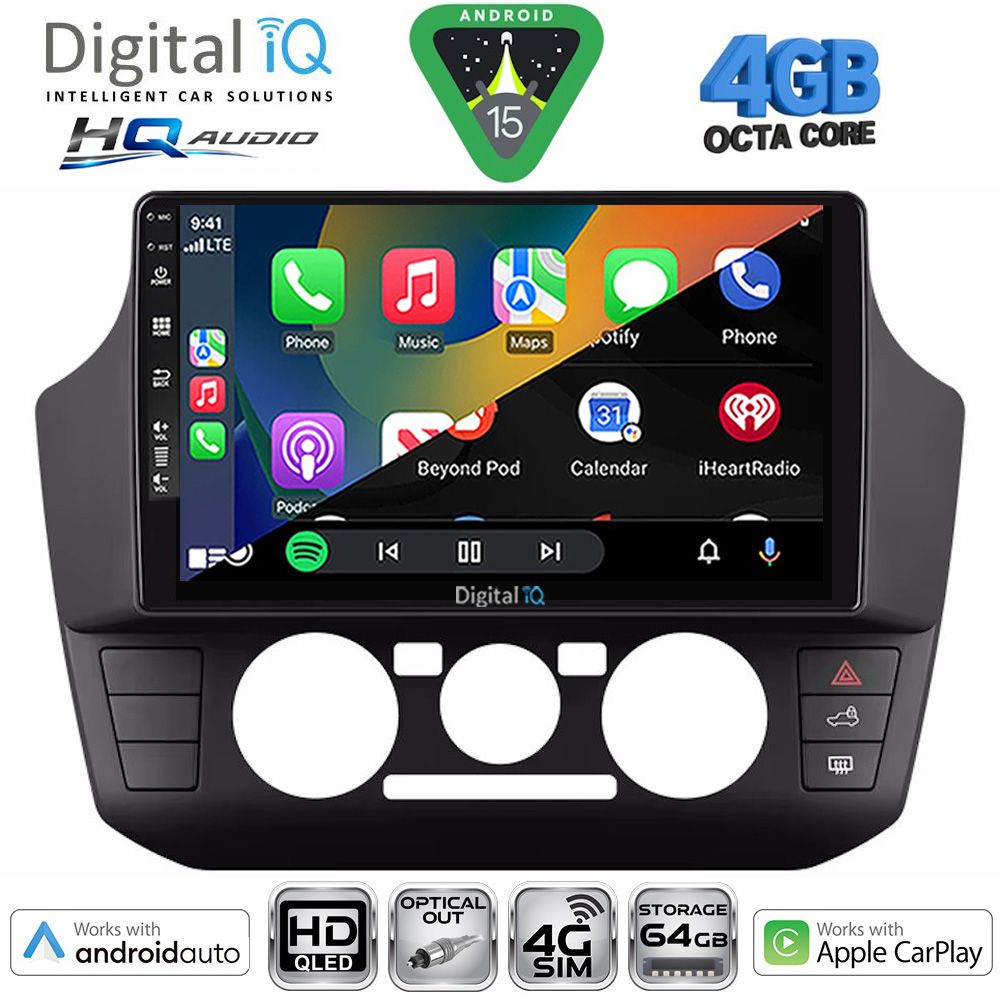 DIGITAL IQ BXK 19774_CPAA (9inc) MULTIMEDIA TABLET for SEAT MII - SKODA CITIGO - VW UP mod. 2017-2023 DIGITAL IQ BXK 19774_CPAA (9inc) MULTIMEDIA TABLET for SEAT MII - SKODA CITIGO - VW UP mod. 2017-2023