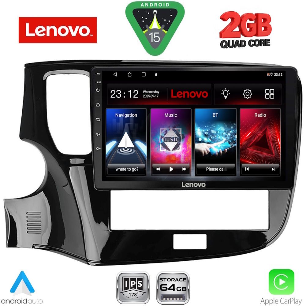 LENOVO LVD 2440_CPA (10inc) MULTIMEDIA TABLET for MITSUBISHI OUTLANDER mod. 2020-2022 LENOVO LVD 2440_CPA (10inc) MULTIMEDIA TABLET for MITSUBISHI OUTLANDER mod. 2020-2022