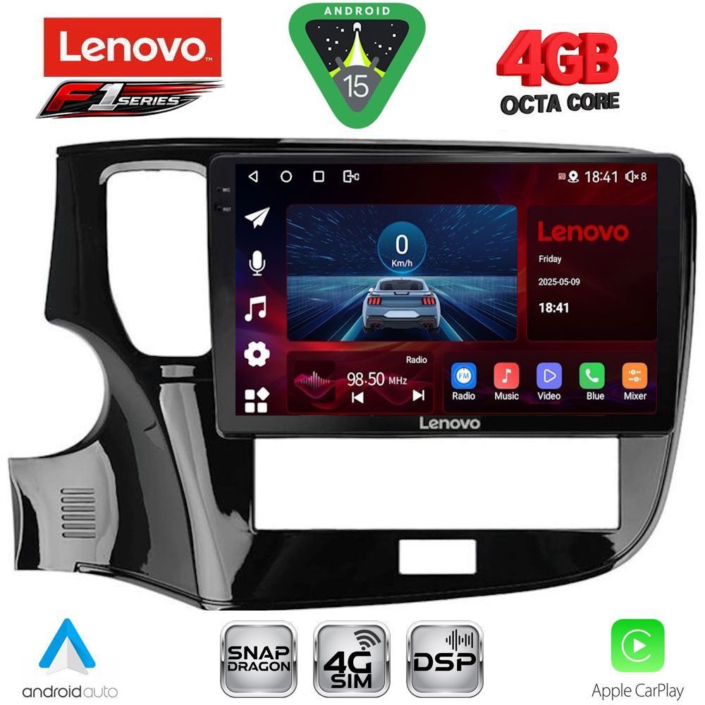 LENOVO SSQ 9440_CPA (10inc) MULTIMEDIA TABLET for MITSUBISHI OUTLANDER mod. 2020-2022 LENOVO SSQ 9440_CPA (10inc) MULTIMEDIA TABLET for MITSUBISHI OUTLANDER mod. 2020-2022