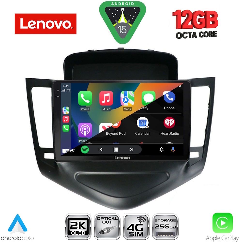 LENOVO SSZ 12076_CPA (9inc) MULTIMEDIA TABLET for CHEVROLET CRUZE mod. 2008-2012 LENOVO SSZ 12076_CPA (9inc) MULTIMEDIA TABLET for CHEVROLET CRUZE mod. 2008-2012