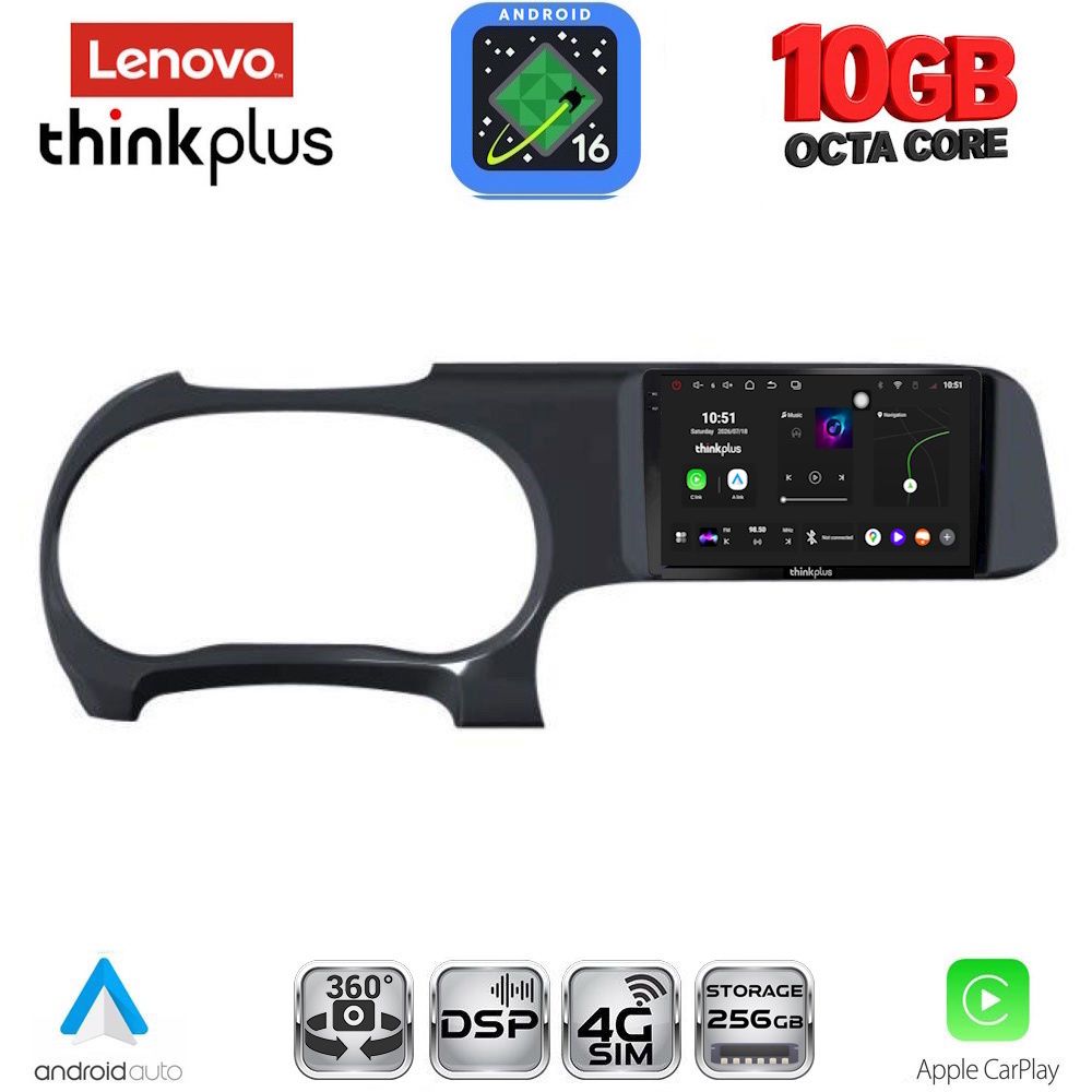 LENOVO LTM 11225_CPA (9inc) MULTIMEDIA TABLET for HYUNDAI i10 mod. 2020-2026 LENOVO LTM 11225_CPA (9inc) MULTIMEDIA TABLET for HYUNDAI i10 mod. 2020-2026