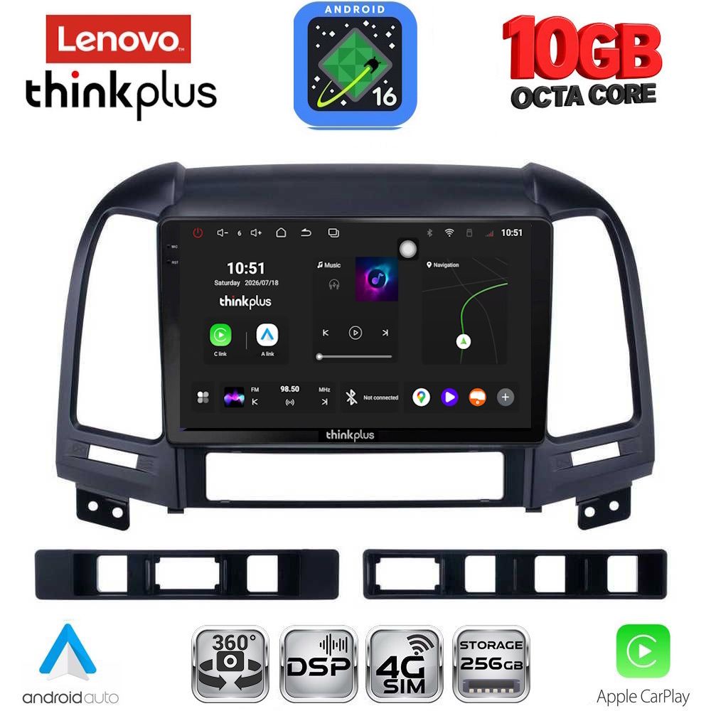 LENOVO LTM 11239_CPA (9inc) MULTIMEDIA TABLET for HYUNDAI SANTA FE mod. 2005-2013 LENOVO LTM 11239_CPA (9inc) MULTIMEDIA TABLET for HYUNDAI SANTA FE mod. 2005-2013