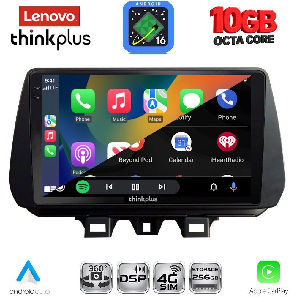 LENOVO LTM 11244_CPA (9inc) MULTIMEDIA TABLET for HYUNDAI TUCSON mod. 2019-2023 LENOVO LTM 11244_CPA (9inc) MULTIMEDIA TABLET for HYUNDAI TUCSON mod. 2019-2023