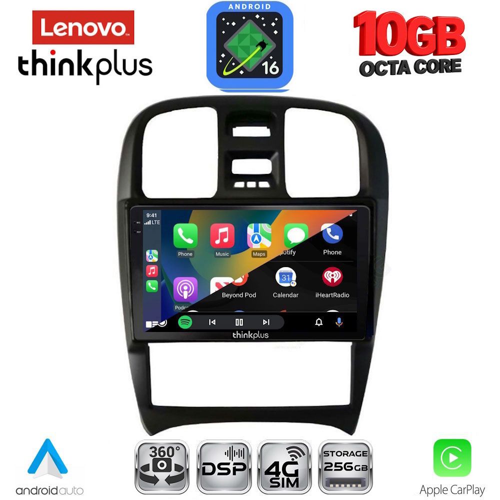 LENOVO LTM 11247_CPA (9inc) MULTIMEDIA TABLET for HYUNDAI SONATA mod. 2000-2006 LENOVO LTM 11247_CPA (9inc) MULTIMEDIA TABLET for HYUNDAI SONATA mod. 2000-2006