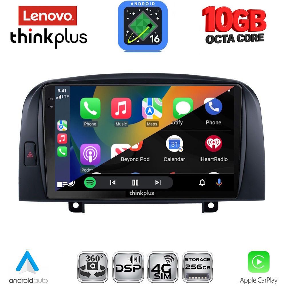 LENOVO LTM 11248_CPA (9inc) MULTIMEDIA TABLET for HYUNDAI SONATA mod. 2006-2009 LENOVO LTM 11248_CPA (9inc) MULTIMEDIA TABLET for HYUNDAI SONATA mod. 2006-2009