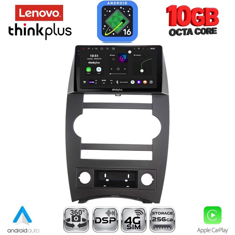 LENOVO LTM 11274_CPA (9inc) MULTIMEDIA TABLET for JEEP COMMANDER mod. 2007-2009 LENOVO LTM 11274_CPA (9inc) MULTIMEDIA TABLET for JEEP COMMANDER mod. 2007-2009