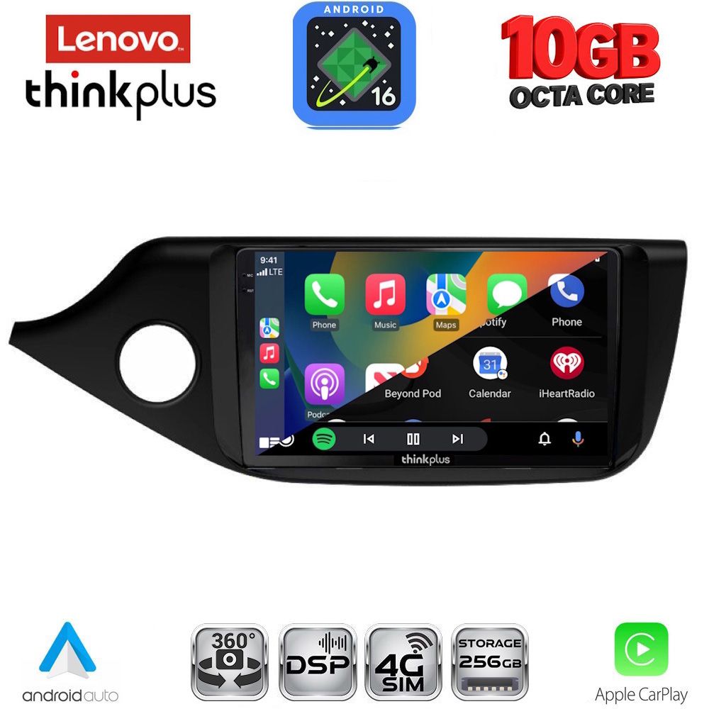 LENOVO LTM 11302_CPA (9inc) MULTIMEDIA TABLET for KIA CEED mod. 2012-2018 LENOVO LTM 11302_CPA (9inc) MULTIMEDIA TABLET for KIA CEED mod. 2012-2018