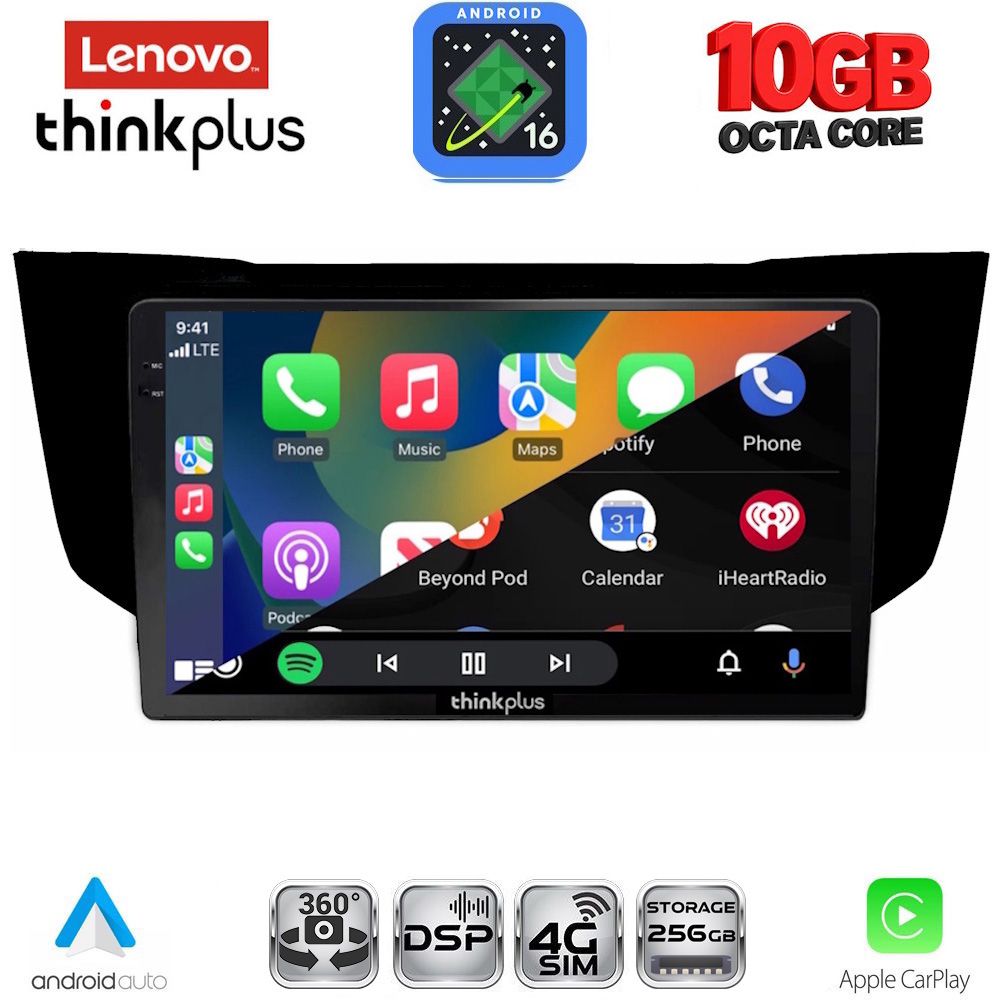 LENOVO LTM 11345BL_CPA (9inc) MULTIMEDIA TABLET for LEXUS RX 300 – 400 mod. 2003-2008 LENOVO LTM 11345BL_CPA (9inc) MULTIMEDIA TABLET for LEXUS RX 300 – 400 mod. 2003-2008