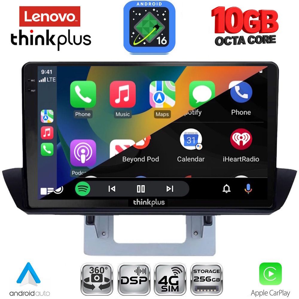 LENOVO LTM 11364_CPA DASH (9inc) MULTIMEDIA TABLET for MAZDA BT50 mod. 2012-2019 LENOVO LTM 11364_CPA DASH (9inc) MULTIMEDIA TABLET for MAZDA BT50 mod. 2012-2019