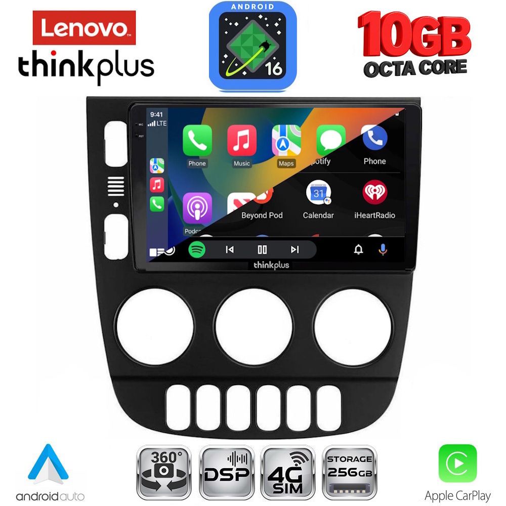 LENOVO LTM 11413_CPA (9inc) MULTIMEDIA TABLET for MERCEDES ML (W163) mod. 2002-2005 LENOVO LTM 11413_CPA (9inc) MULTIMEDIA TABLET for MERCEDES ML (W163) mod. 2002-2005
