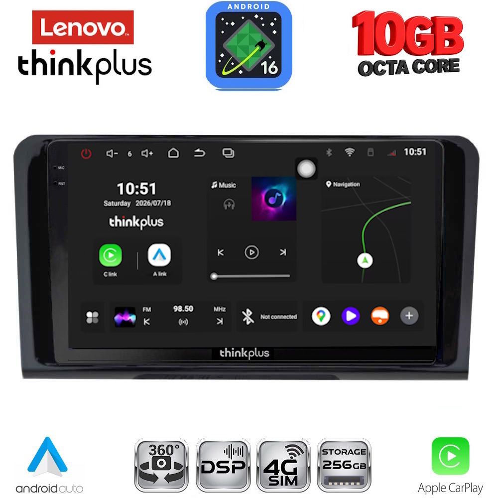 LENOVO LTM 11414_CPA (9inc) MULTIMEDIA TABLET for MERCEDES ML (W164) – GL (X164) mod. 2005-2011 LENOVO LTM 11414_CPA (9inc) MULTIMEDIA TABLET for MERCEDES ML (W164) – GL (X164) mod. 2005-2011