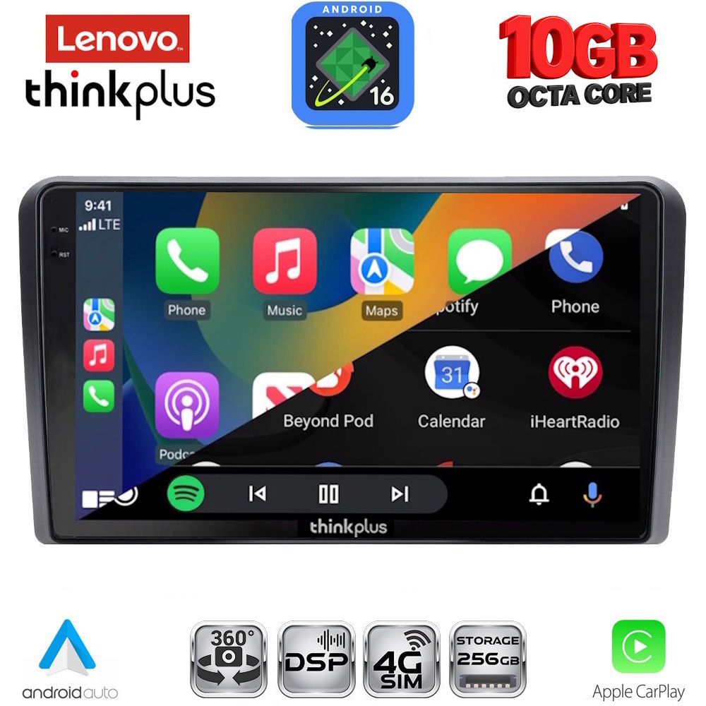LENOVO LTM 11441_CPA (9inc) MULTIMEDIA TABLET for MITSUBISHI OUTLANDER mod. 2001-2005 LENOVO LTM 11441_CPA (9inc) MULTIMEDIA TABLET for MITSUBISHI OUTLANDER mod. 2001-2005