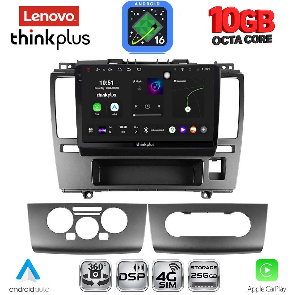 LENOVO LTM 11465A_CPA (9inc) MULTIMEDIA TABLET for NISSAN TIDA mod. 2004-2012 LENOVO LTM 11465A_CPA (9inc) MULTIMEDIA TABLET for NISSAN TIDA mod. 2004-2012