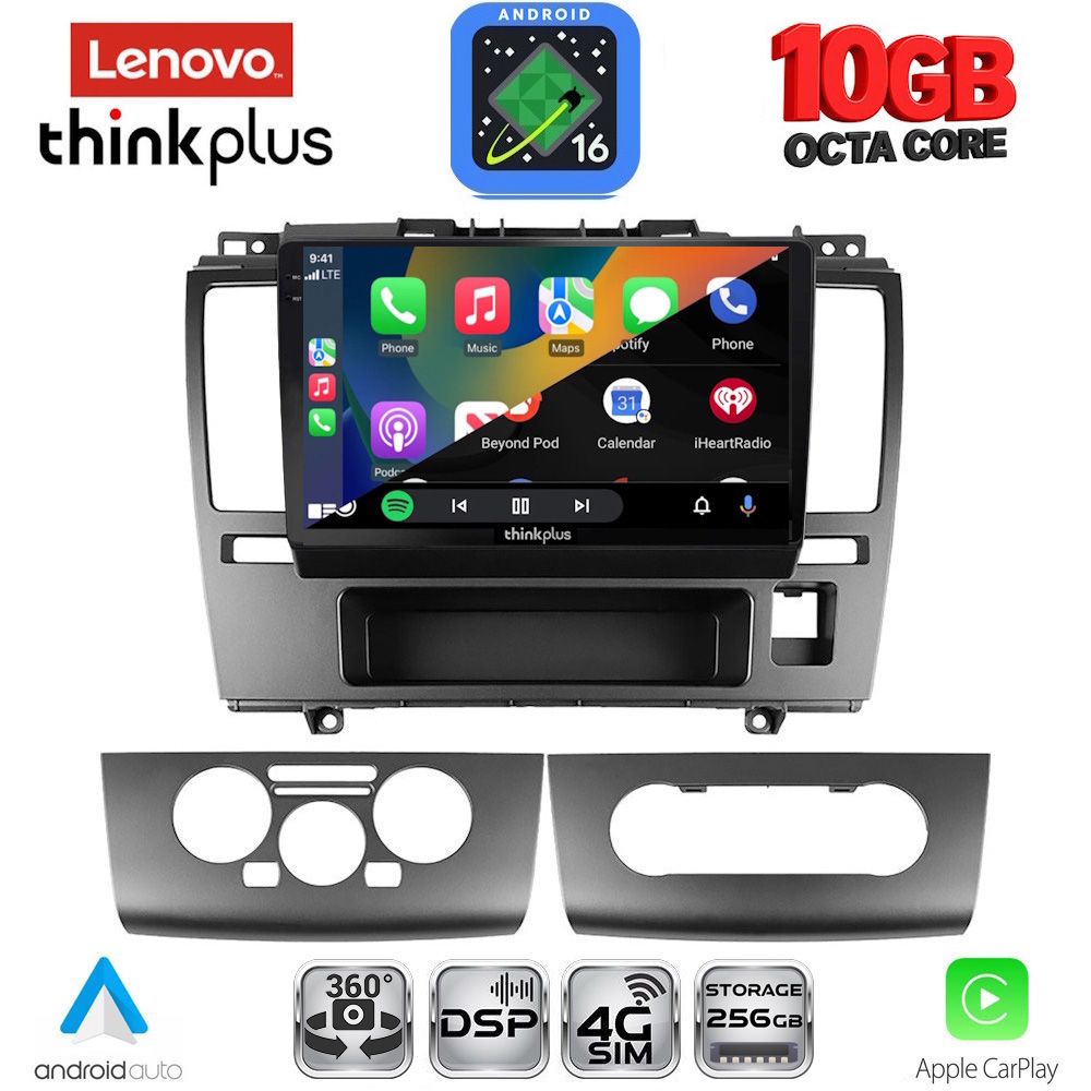 LENOVO LTM 11465A_CPA (9inc) MULTIMEDIA TABLET for NISSAN TIDA mod. 2004-2012 LENOVO LTM 11465A_CPA (9inc) MULTIMEDIA TABLET for NISSAN TIDA mod. 2004-2012