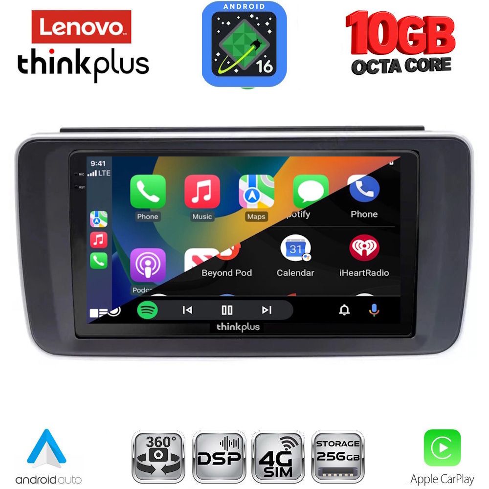 LENOVO LTM 11473_CPA (9inc) MULTIMEDIA TABLET for NISSAN LEAF mod. 2018-2026 LENOVO LTM 11473_CPA (9inc) MULTIMEDIA TABLET for NISSAN LEAF mod. 2018-2026